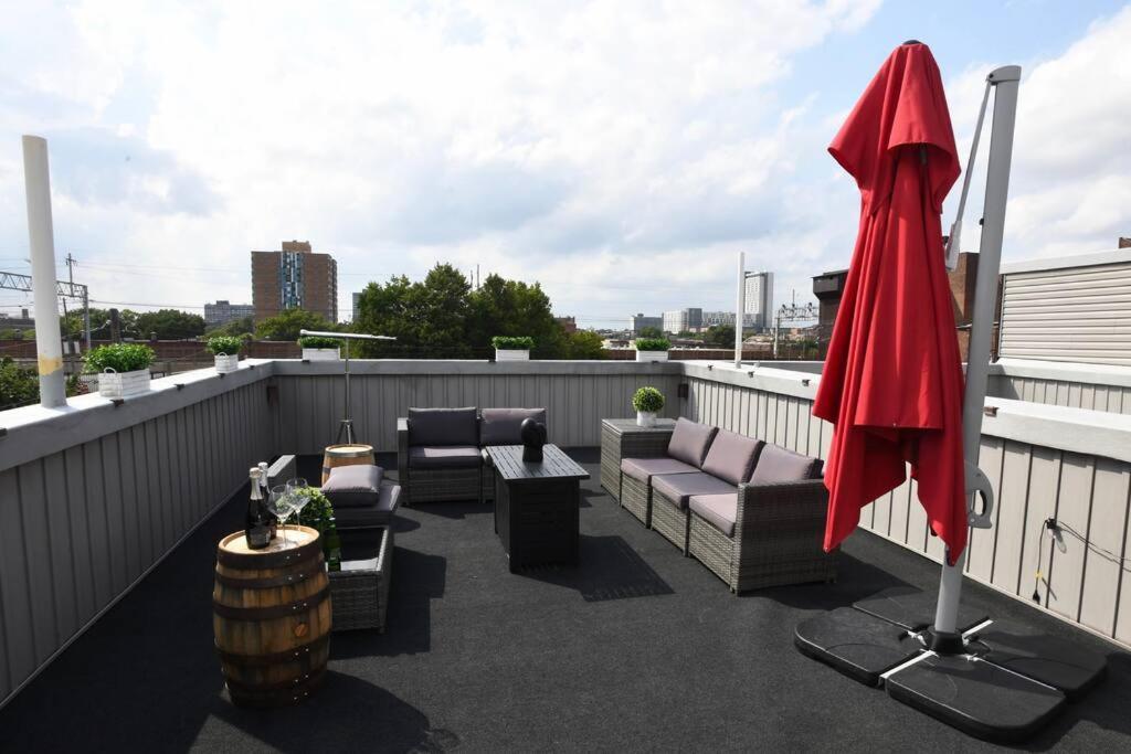 פילדלפיה Yanne'S Place - Roof-Patio, Workspace, Cityview מראה חיצוני תמונה